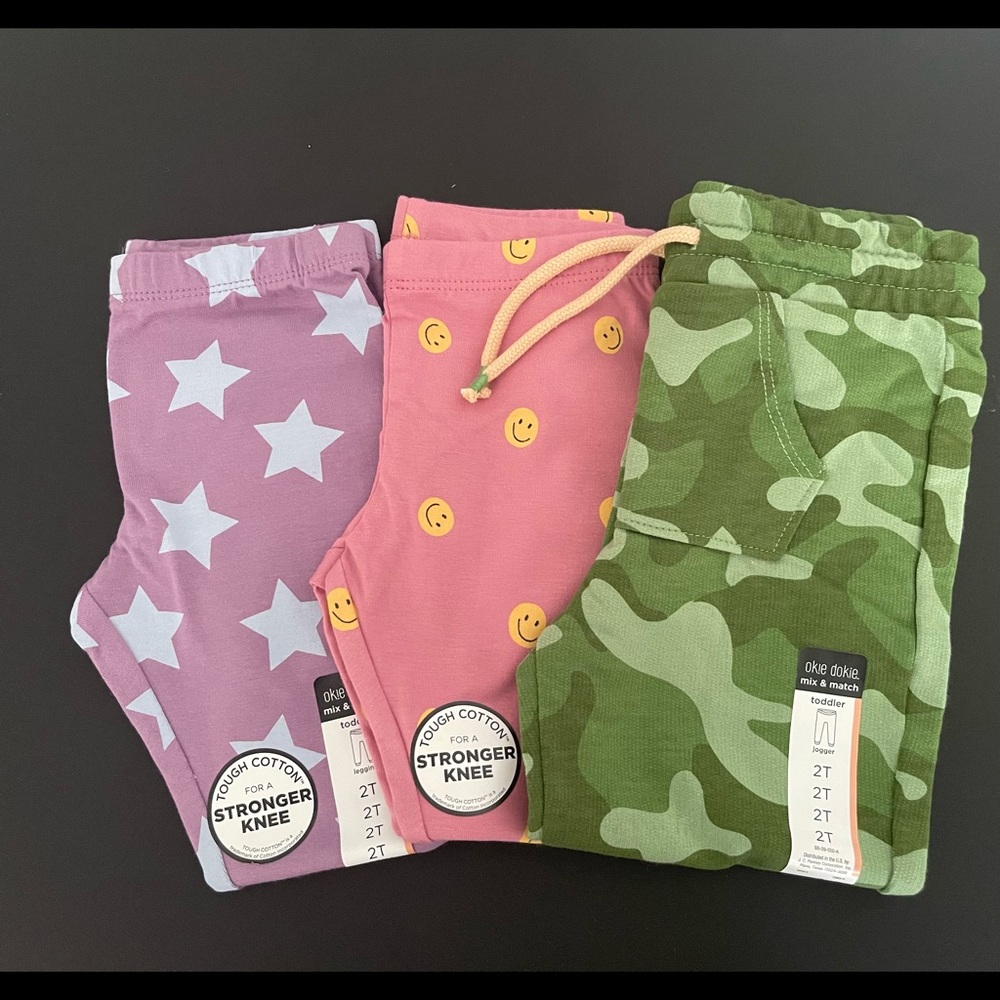 New toddler leggings/joggers.
